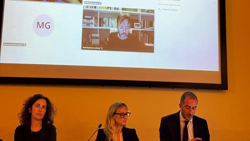 Un momento del convegno. Prima da sinistra, la ricercatrice Rossana Pennazio