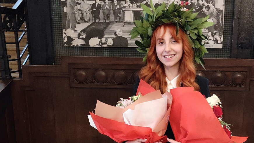 Marta Gastaldi: prima laureata in Educazione Professionale UPO