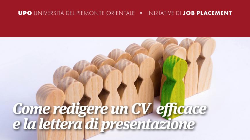 CV e lettera di presentazione